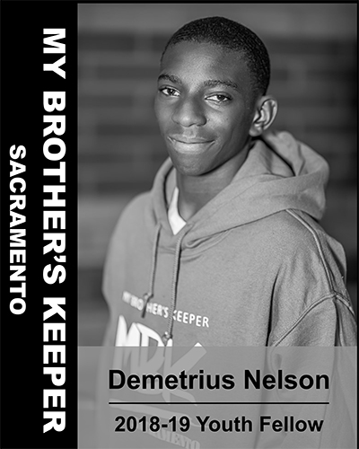 Demetrius Nelson, 2018-19 Youth Fellow