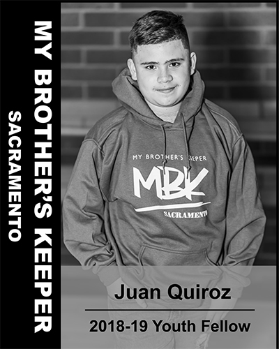 Juan Quiroz, 2018-19 Youth Fellow