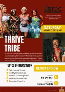 Pictured: Thrive Tribe flyer